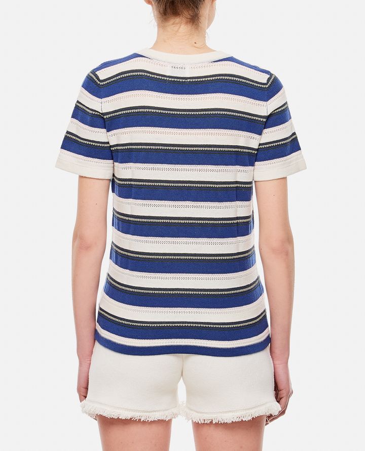 Barrie - CASHMERE STRIPED T-SHIRT_3
