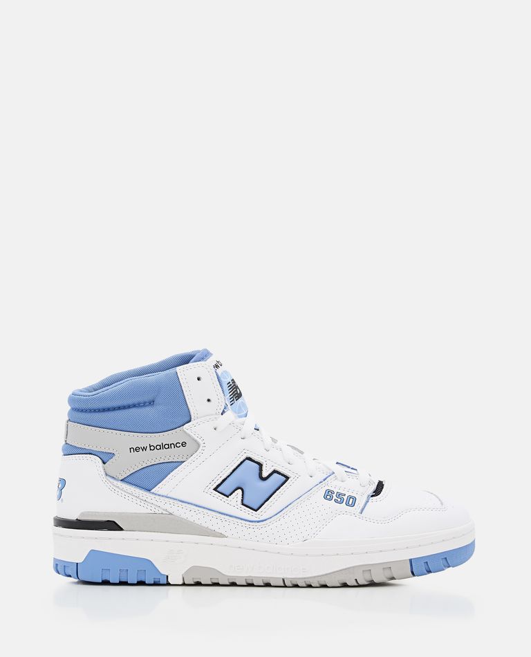 New Balance  ,  High Top 650 Sneakers  ,  White 10,5