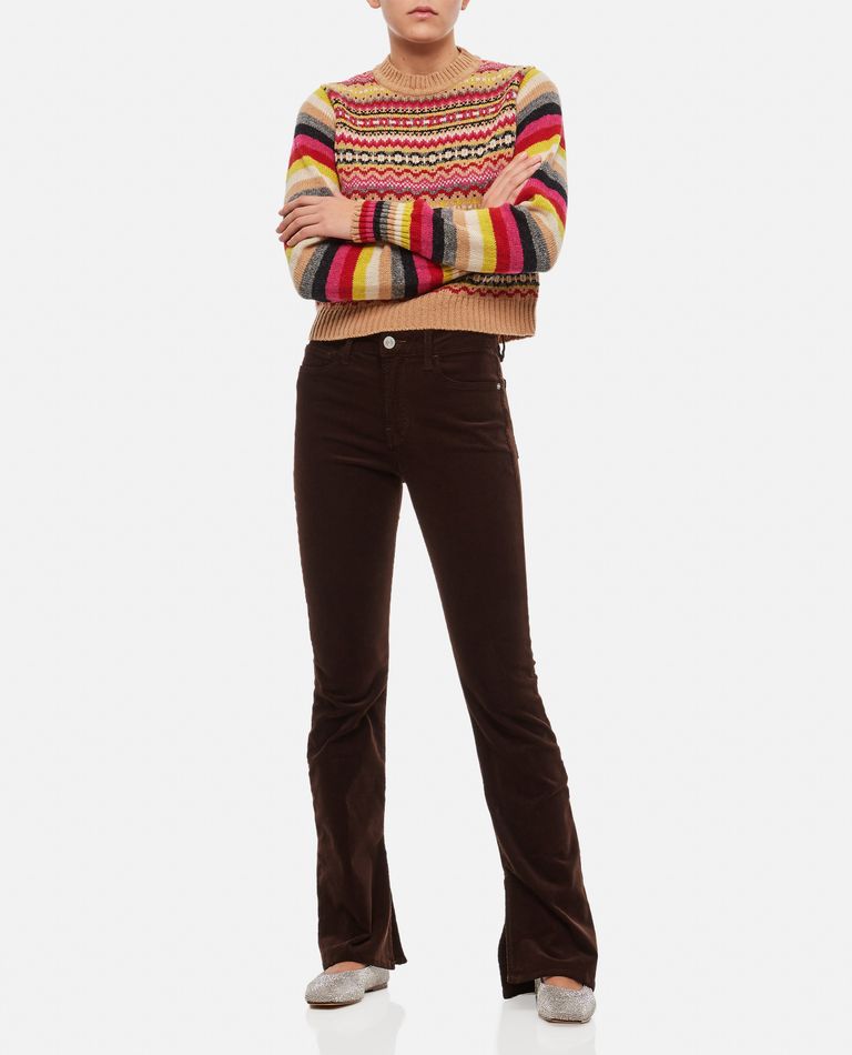 Molly Goddard  ,  Charlie Lambswool Crewneck Sweater  ,  Multicolor M