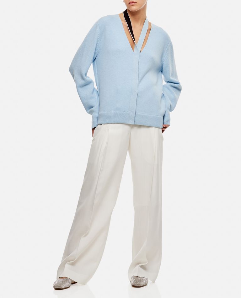 Fendi  ,  Fendi Mirror C Sweater  ,  Sky Blue 38