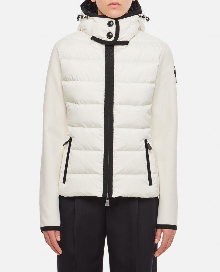 Moncler Grenoble  ,  Down-filled Zip-up Cardigan  ,  White S