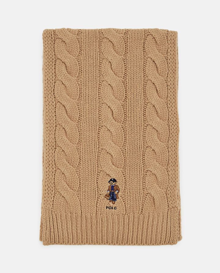 Polo Ralph Lauren - WOOL BLEND BEAR SCARF_1