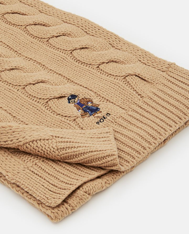 Polo Ralph Lauren - WOOL BLEND BEAR SCARF_2