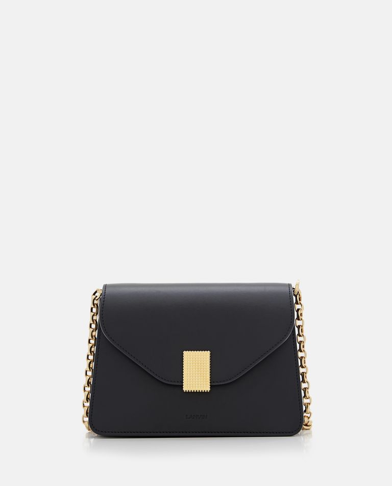 Lanvin Clutch Withchain Concerto In Black