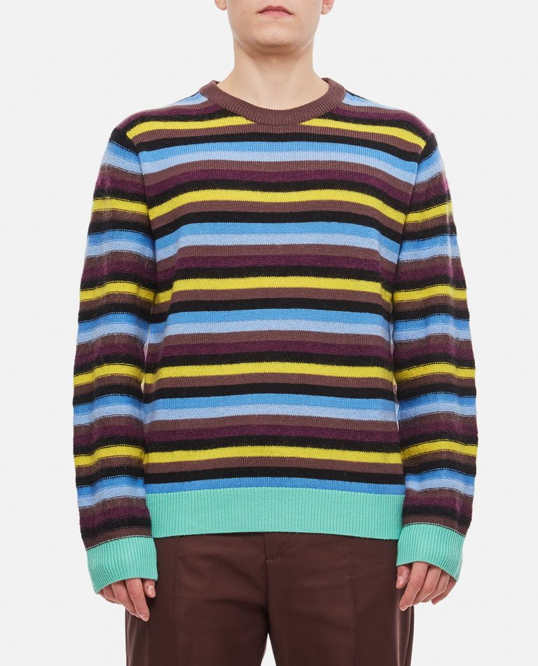 Ps By Paul Smith Wool-mohair Blend Sweater In Multicolor