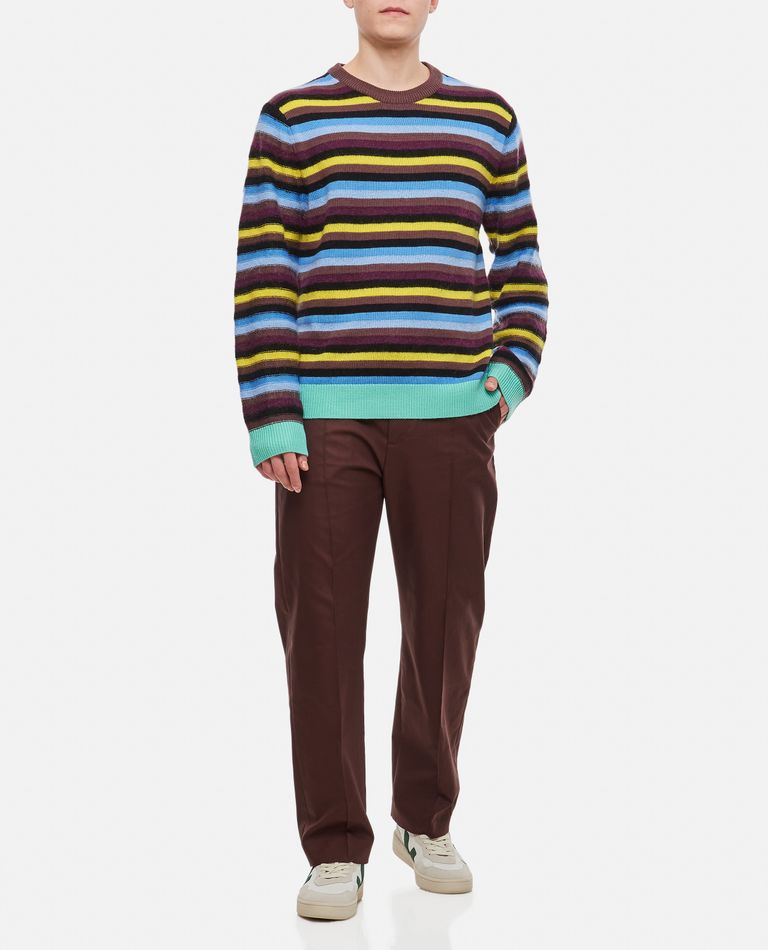 PS Paul Smith  ,  Wool-mohair Blend Sweater  ,  Multicolor S