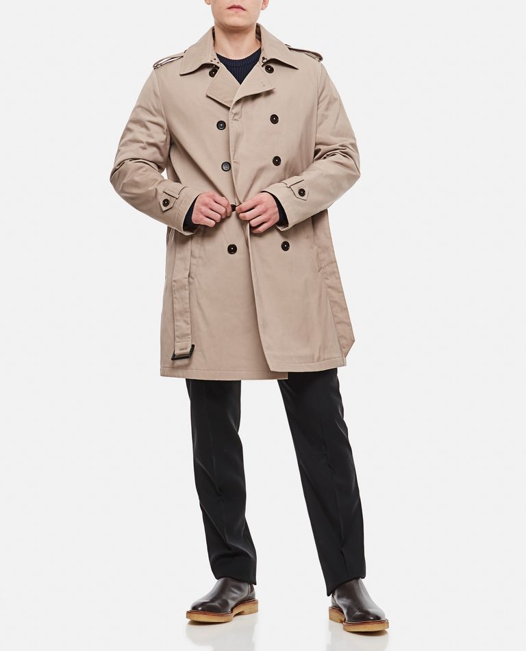 Fay  ,  Padded Trench Coat  ,  Blue L
