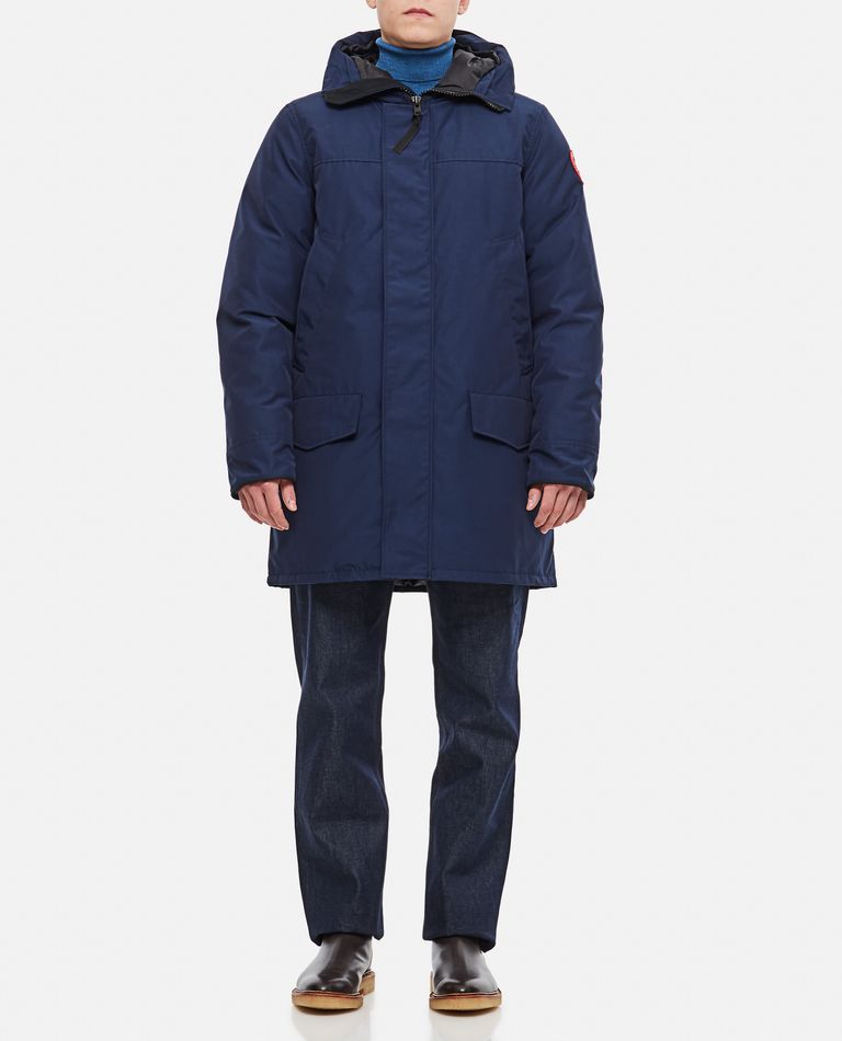 Shop Canada Goose Langford Parka In Blue