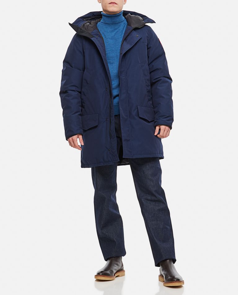 Shop Canada Goose Langford Parka In Blue