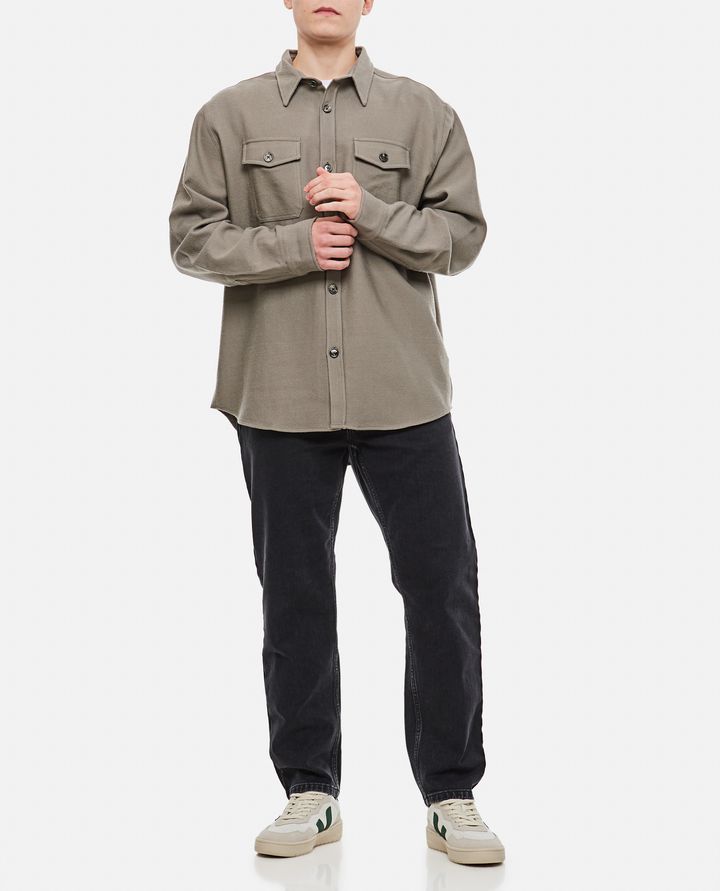 Ami Paris - OVERSHIRT WITH CHEST POCKET_2