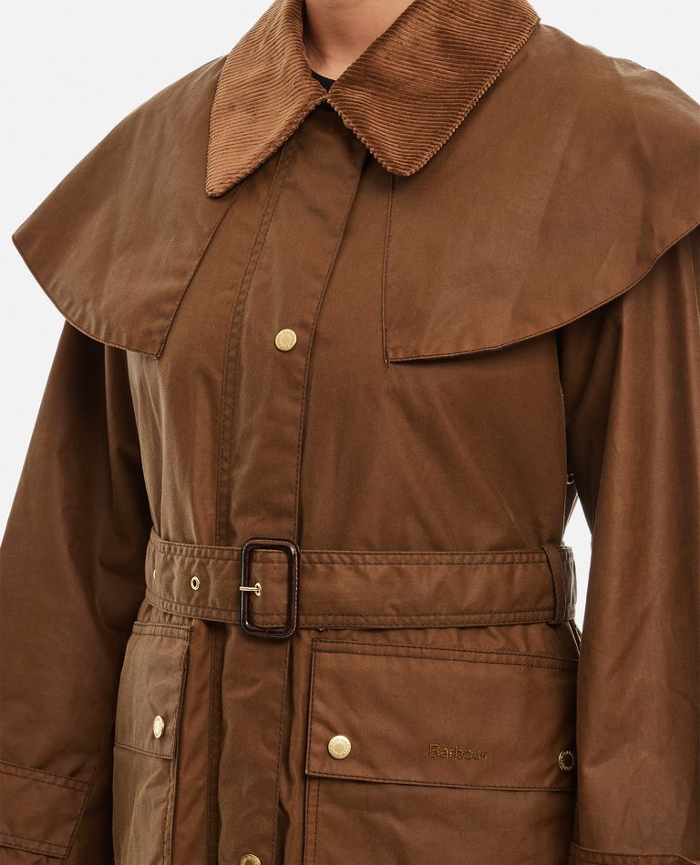 FELLBECK WAXED COTTON TRENCH COAT for Women - Barbour sale FELLBECK WAXED COTTON TRENCH COAT for Women - Barbour sale
