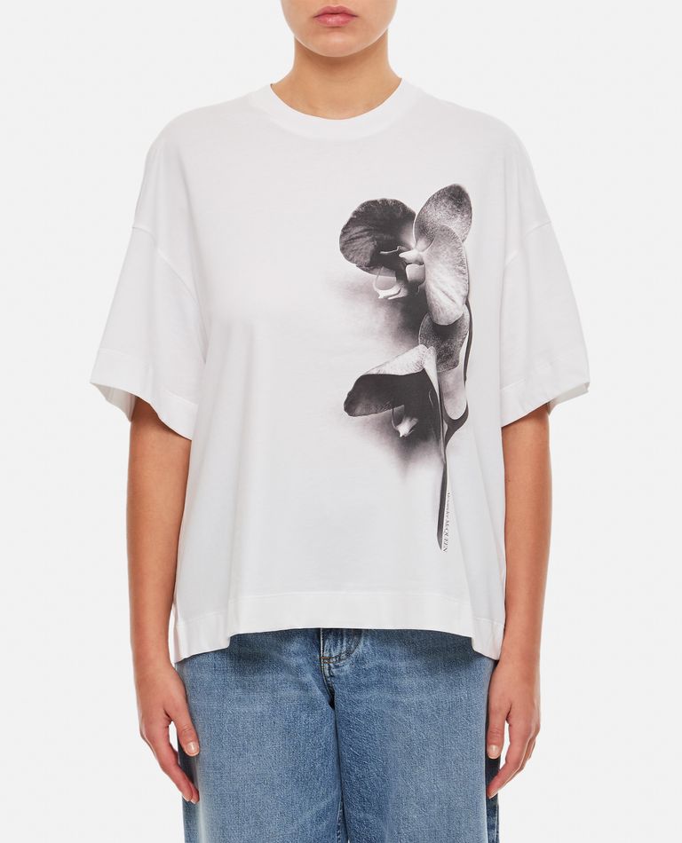 COTTON T-SHIRT for Women - Alexander McQueen sale | Biffi