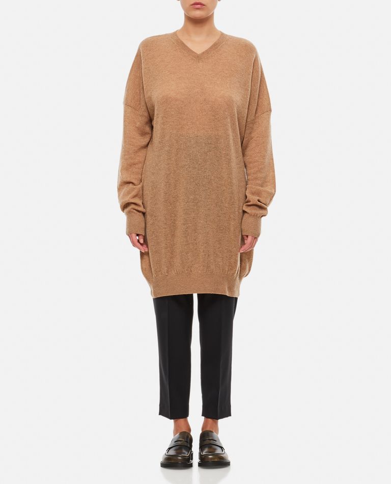 Khaite Marano Cashmere Jumper In Brown