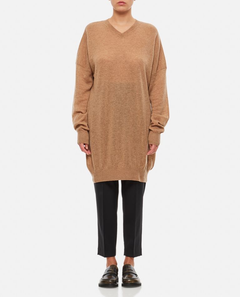 Khaite  ,  Marano Featherwei Long Sweater  ,  Brown M