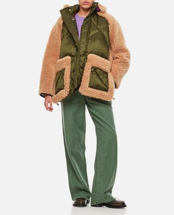 Sacai - FAUX SHEARING BLOUSON JACKET