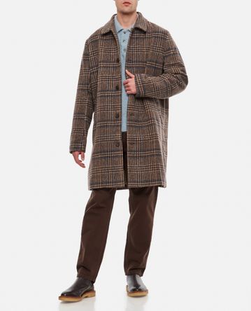 Les Deux - MCKAY CHECK WOOL COAT