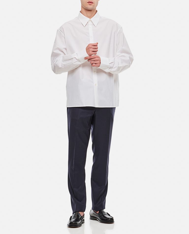 Shop Lanvin Regular Shirt In White