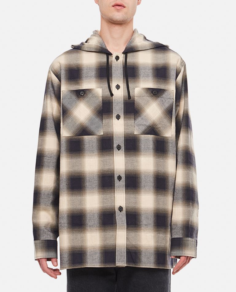 Givenchy Free Ls Shirt Light Casual Urban In Grey