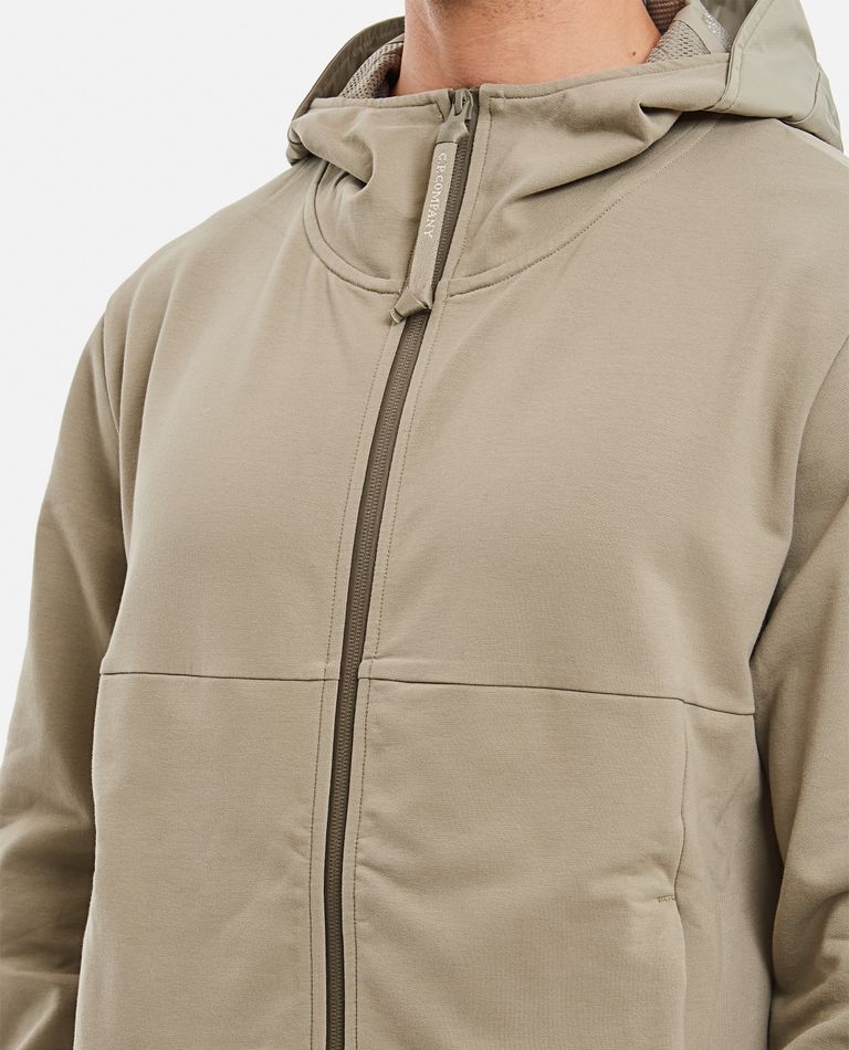 パーカー・フーディ C.P. Company SS25 Sweatshirts (18CMSS044A 005086W999) C.P. Company レンズディテール パーカー | ブルー | FARFETCH JP