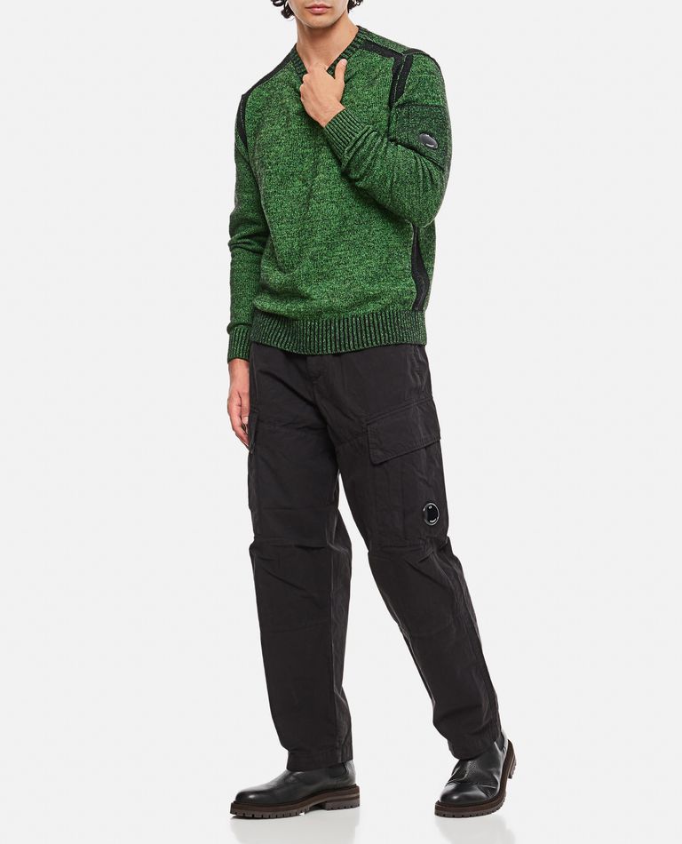 C.P. Company  ,  Fleece Knit Jumper  ,  Green 54