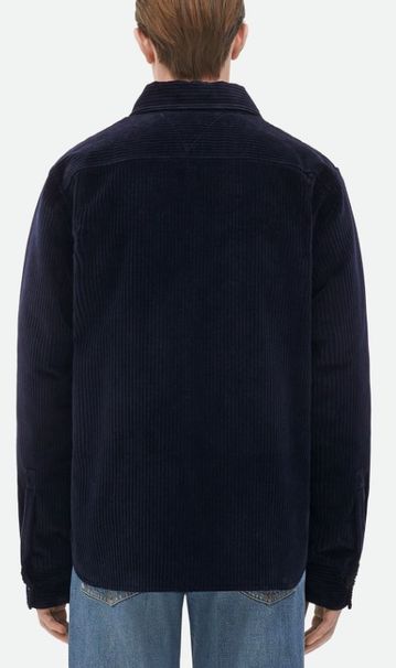 Bottega Veneta - CAMICIA IN VELLUTO DI COTONE PESANTE