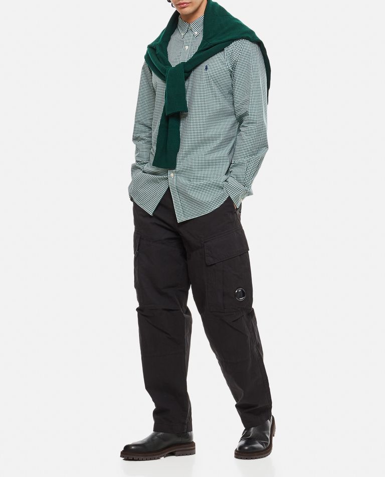 Polo Ralph Lauren  ,  Long Sleeve Sport Shirt  ,  Green S