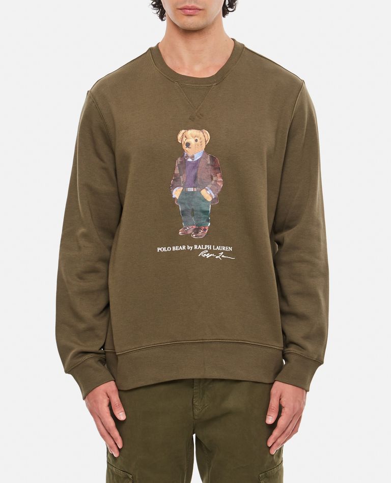 Polo bear fleece outlet sweatshirt