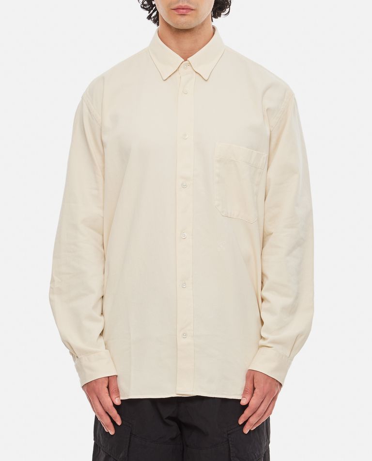 Closed  ,  Formal Army Shirt  ,  White L