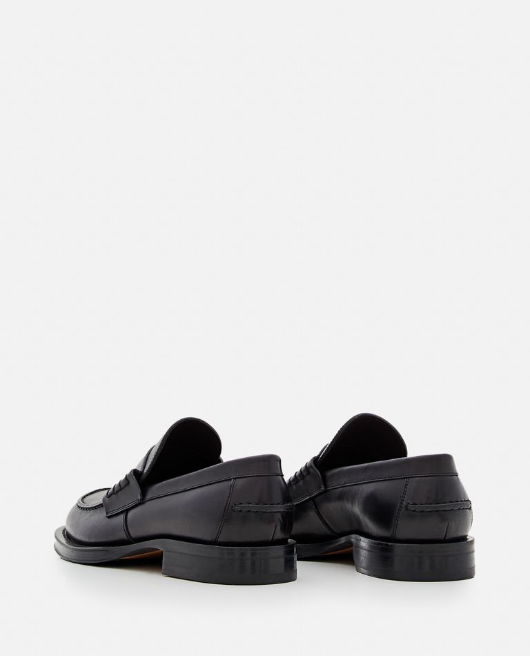 Lanvin Black Leather Medley Oxfords