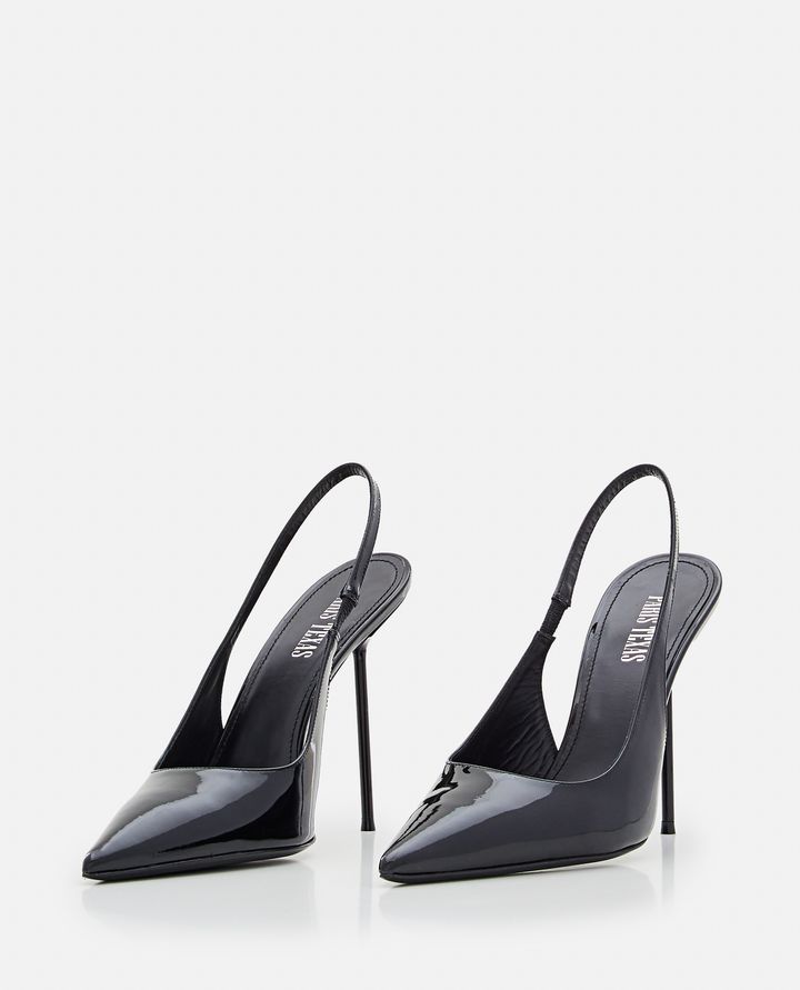 Paris Texas - 105MM LIDIA PATENT LEATHER SLINGBACK HEELS_3