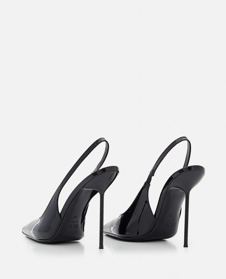 Paris Texas - 105MM LIDIA PATENT LEATHER SLINGBACK HEELS_5