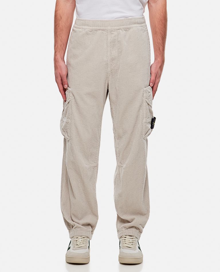 VELVET CARGO PANTS for Men - Stone Island | Biffi