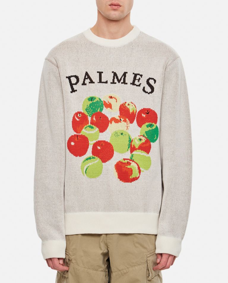 Palmes  ,  Apples Knitted Sweater  ,  White M