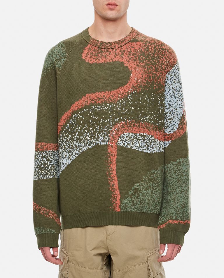 SPRAY JACQUARD SWEATER