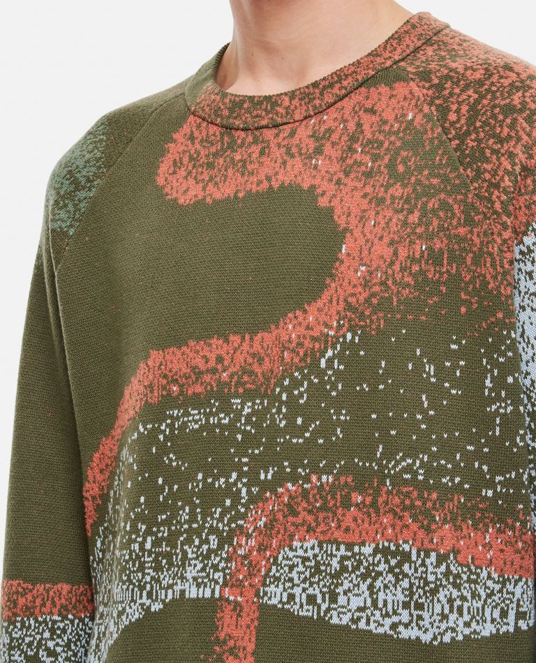 SPRAY JACQUARD SWEATER