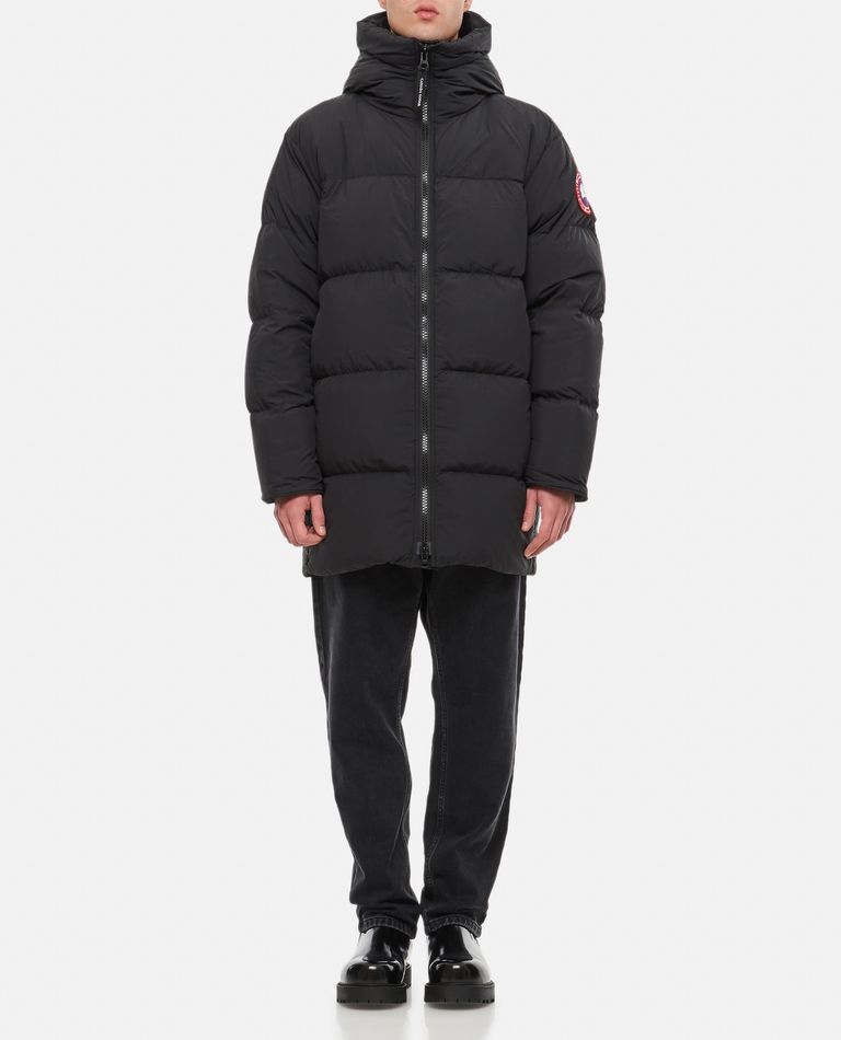 Shop Canada Goose Lawrence Puffer In Black