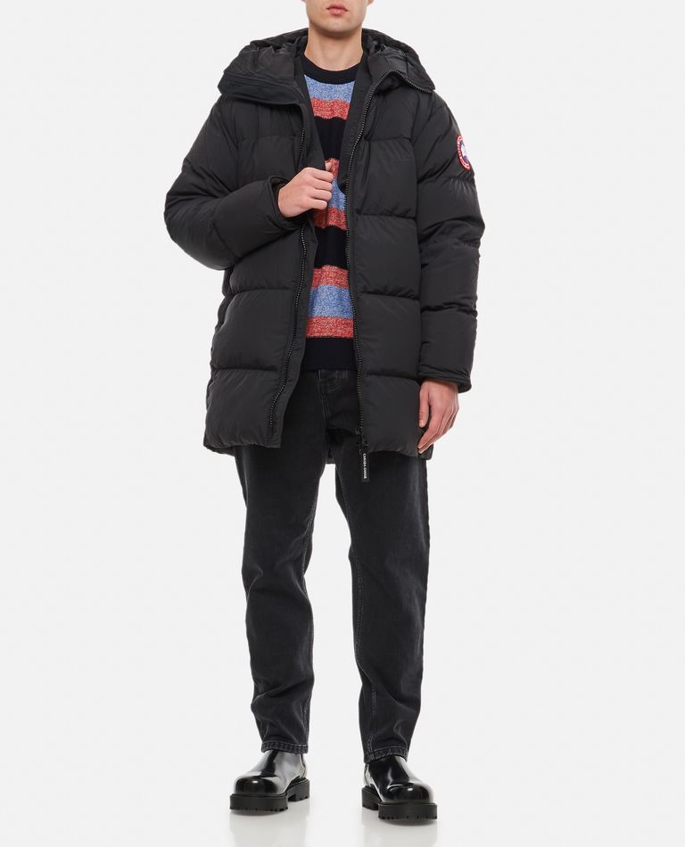 Shop Canada Goose Lawrence Puffer In Black