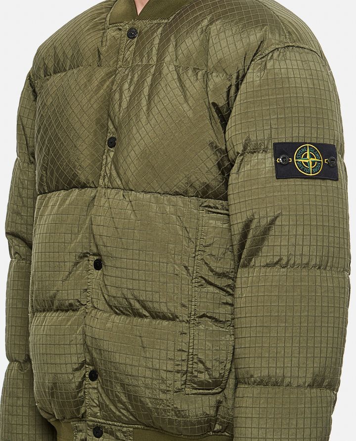 DOWN JACKET 43232 MACRO RIPSTOP NYLON METAL IN ECONYL® REGENERATED NYLON DOWNTC for Men Stone