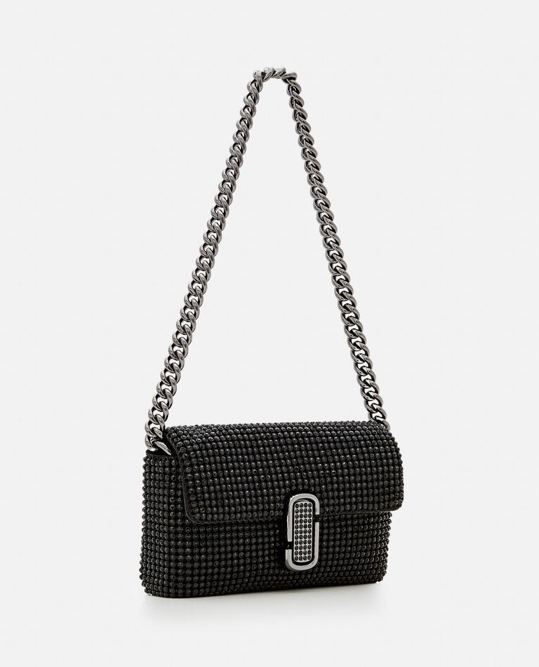 Marc Jacobs  ,  The Rinestone J Marc Mini Shoulder Bag  ,  Black TU