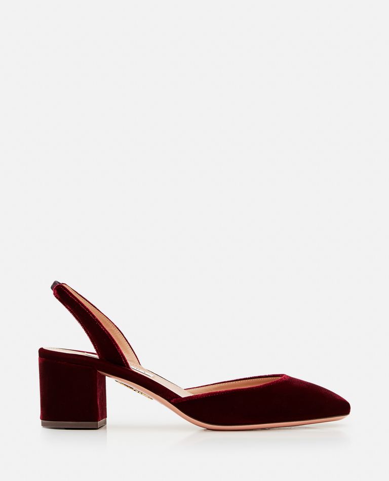 Aquazzura discount velvet pumps