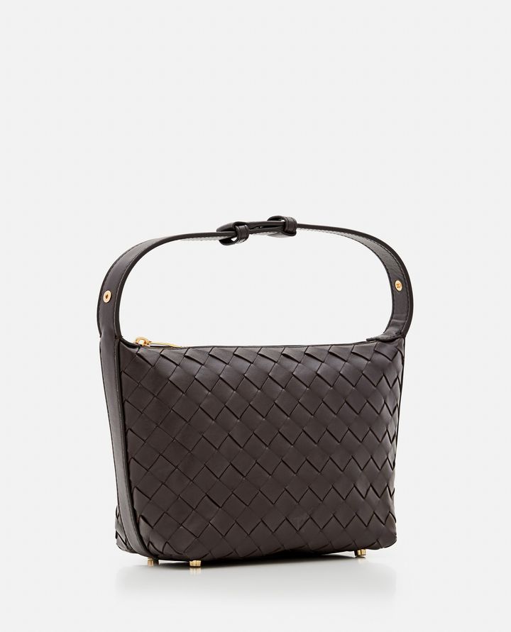 Bottega Veneta - MINI WALLACE LEATHER SHOULDER BAG_3