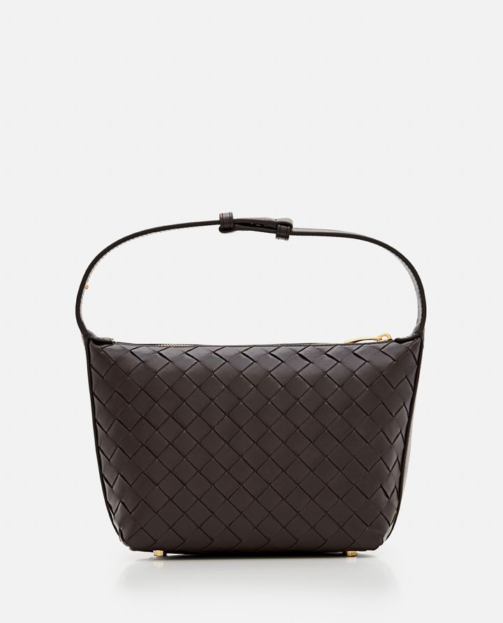 Bottega Veneta - MINI WALLACE LEATHER SHOULDER BAG_7