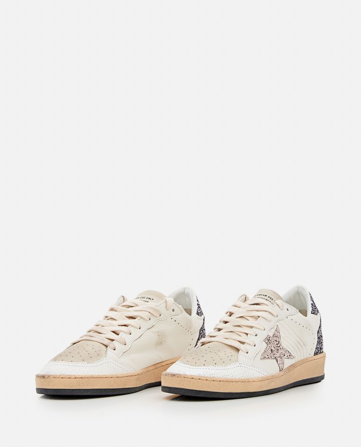 Golden Goose - BALLSTAR LEATHER SNEAKERS_3