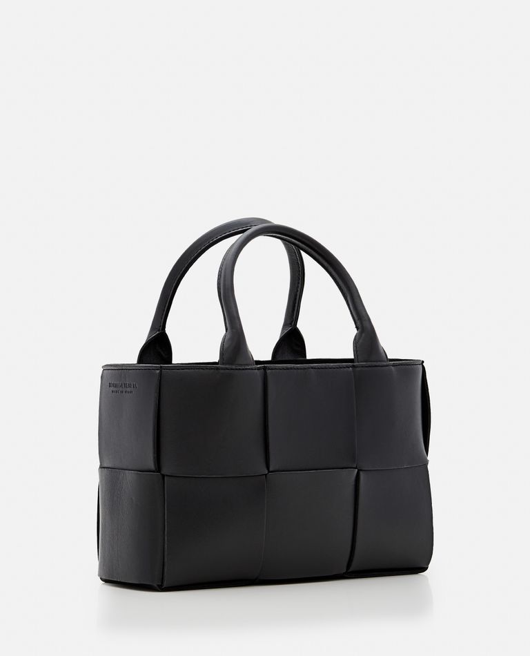 Bottega Veneta  ,  Mini Arco Leather Tote Bag  ,  Black TU