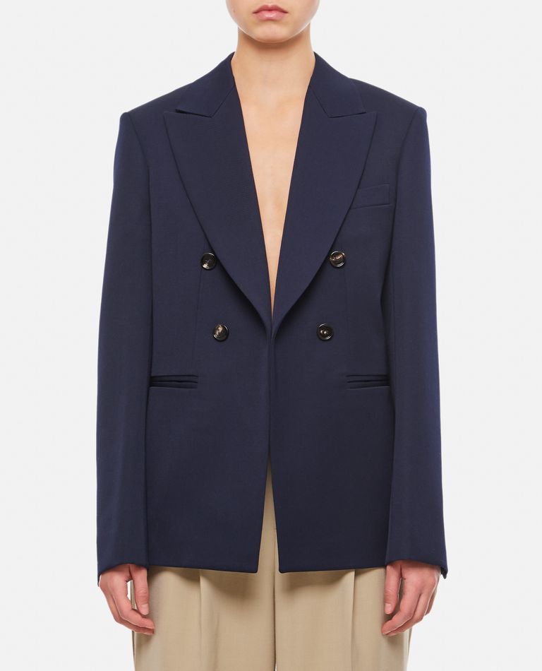 SARTORIAL GRAIN DE POUDRE UNBUTTONED JACKET