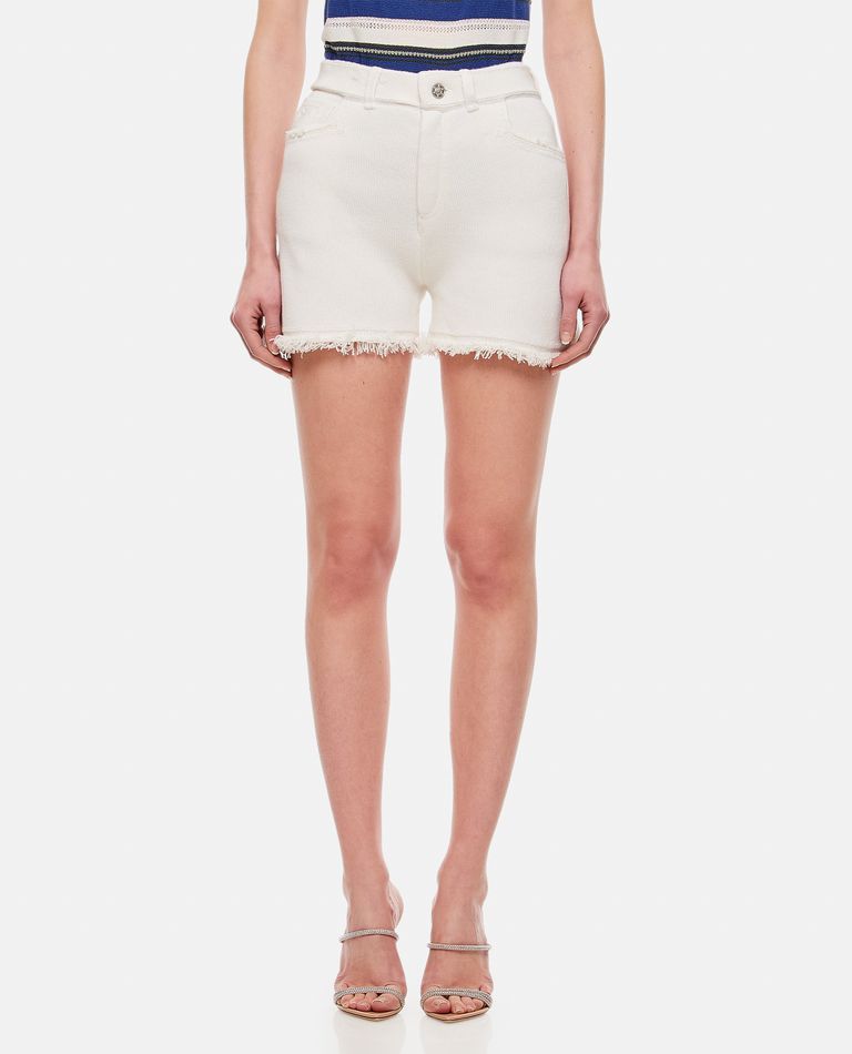 Barrie  ,  Cashmere Shorts  ,  White M