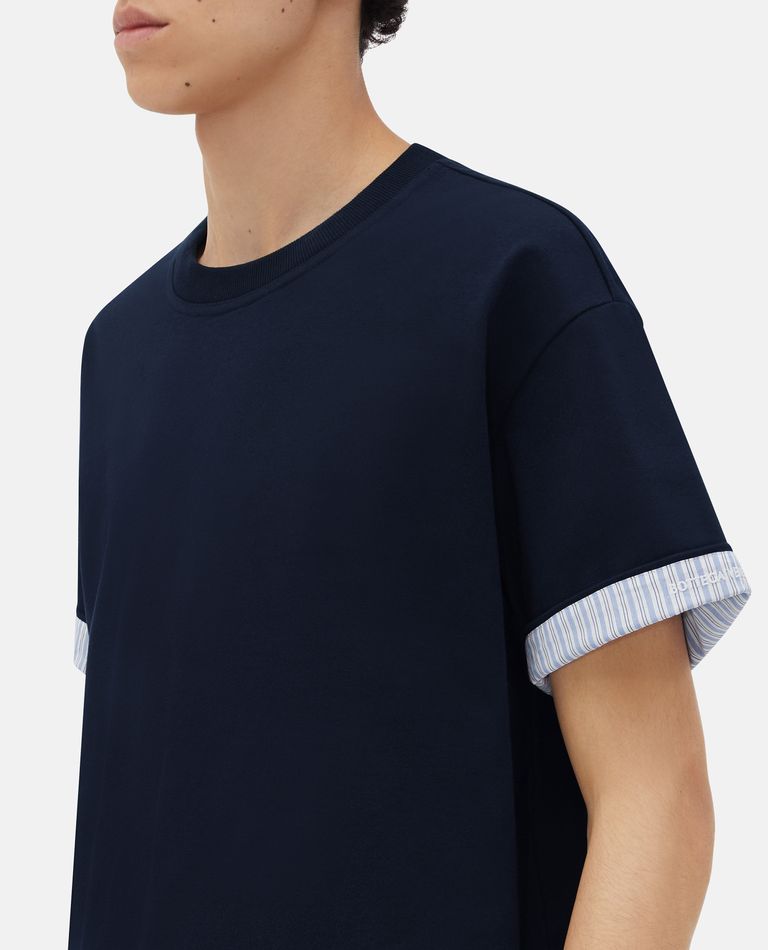 Bottega Veneta B hotsell chain blue t shirt