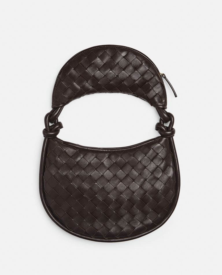 ショルダーバッグ・ポシェット BOTTEGA VENETA DARK BROWN MEDIUM GEMELLI SHOULDER BAG Bottega Veneta Women's' Gemelli Medium Shoulder Bag in Brown