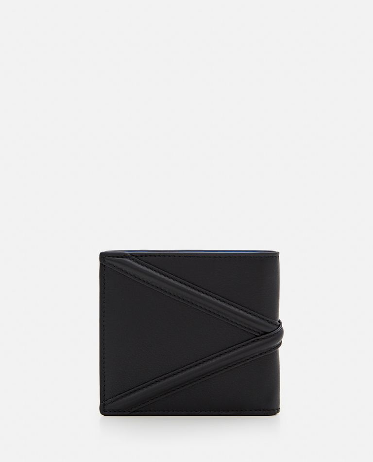 Alexander McQueen  ,  Bifold Leather Wallet  ,  Black TU