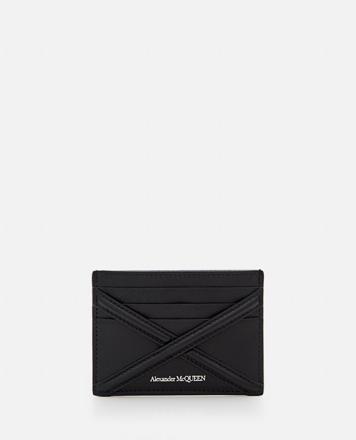 Alexander McQueen - LEATHER CARD HOLDER THE HARNESS_1
